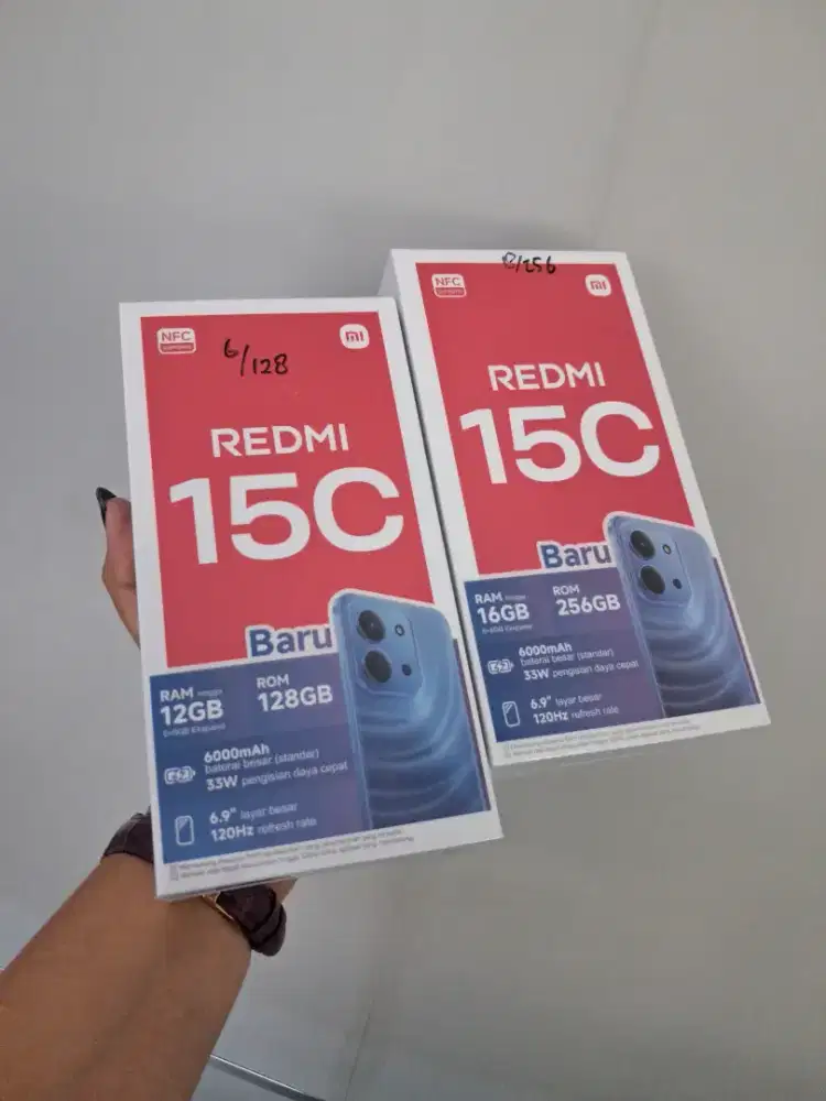 PROMO REDMI 15C TERMURAH GARANSI RESMI 15 BULAN