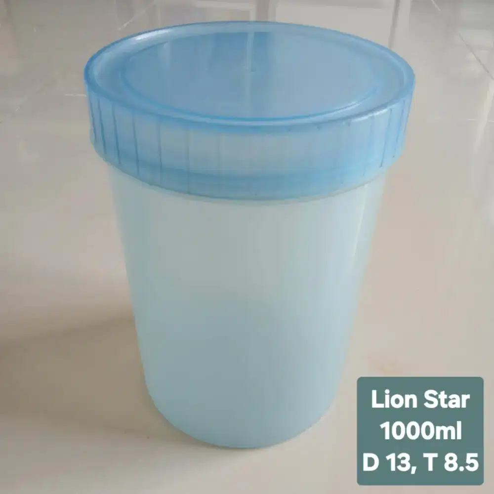 Toples plastik serbaguna Lion Star 1000ml, bekas
