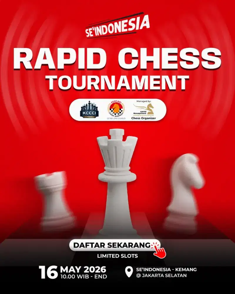 Junior Rapid Chess Tournament Kemang Jkt