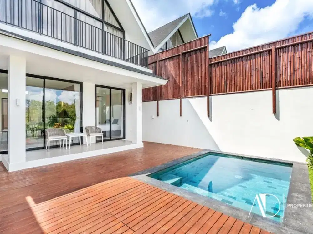 LEASEHOLD | MODERN TOWNHOUSE WITH PRIVATE POOL IN CANGGU
