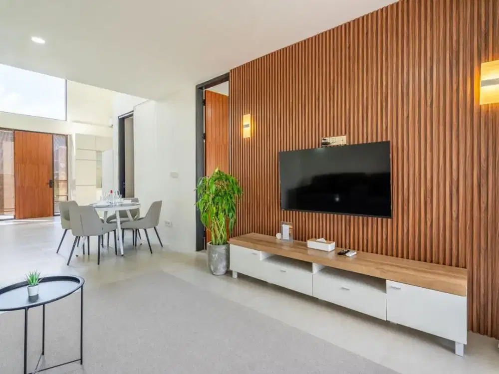 LEASEHOLD | MODERN TOWNHOUSE WITH PRIVATE POOL IN CANGGU - Thumbnail 5