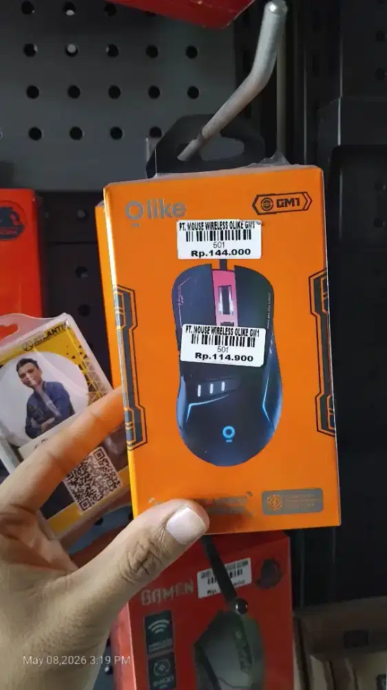 PT. MOUSE WIRELESS OLIKE GM1 ATLANTIS DAHSYAT