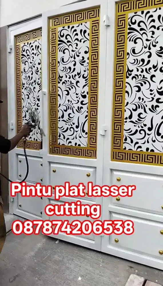 Terima pesanan Pintu lasser cutting