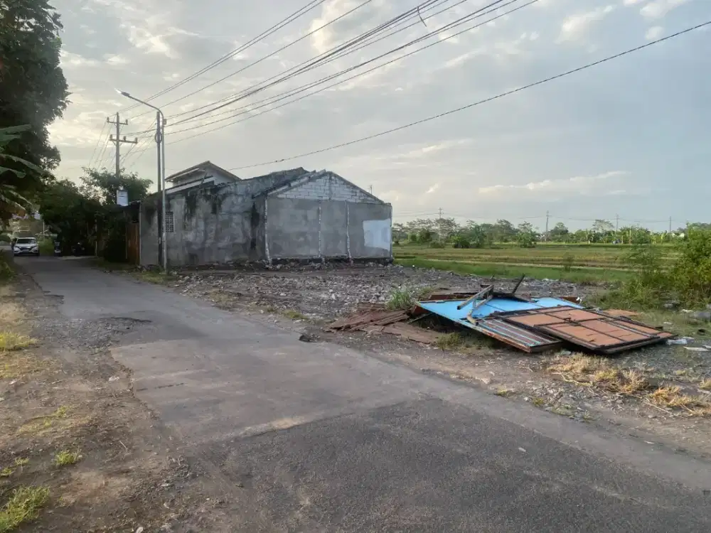 Tanah murah dekat exit tol Ambarketawang gamping Sleman Yogyakarta