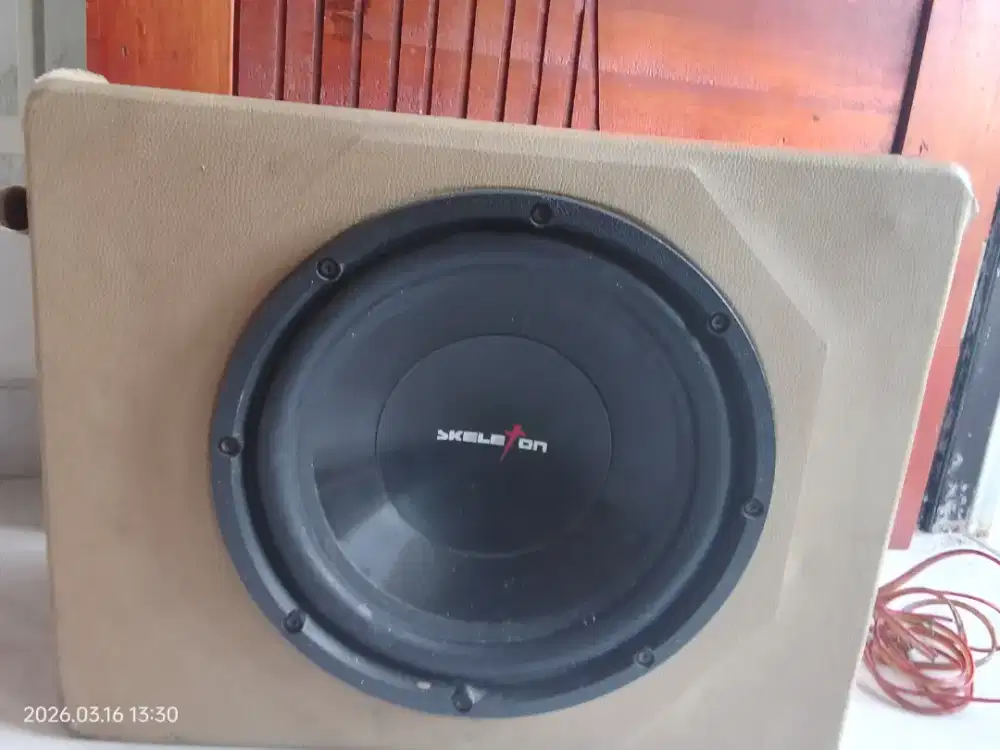 Dijual subwoofer skeleton 12 in