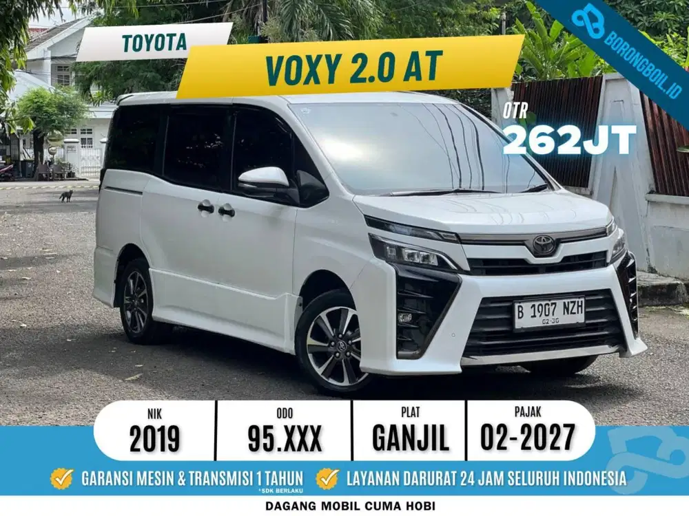 TERMURAHH Toyota Voxy 2.0 AT 2019 Putih