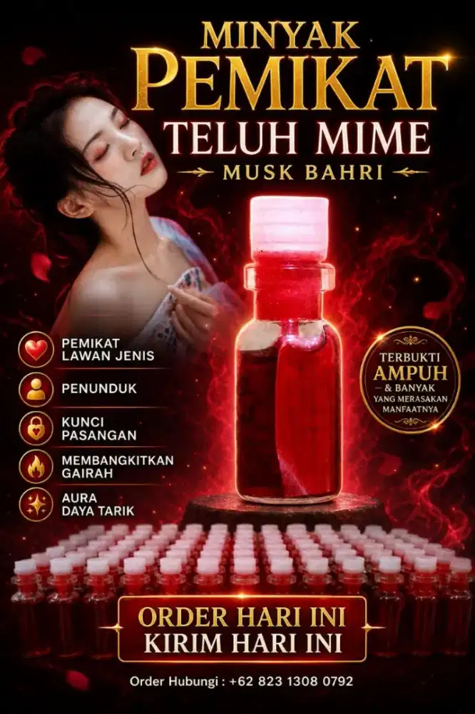 Terlaris! Minyak Wangi Merah Mime Musk Bahri