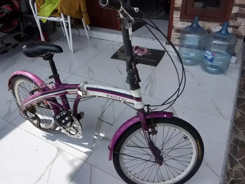 Dijual sepeda lipat dewasa merk exotic