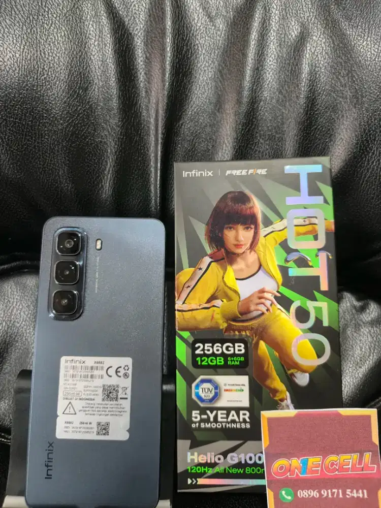Infinix Hot 50 Ram 6+6/256GB Fullset Ori Mulus