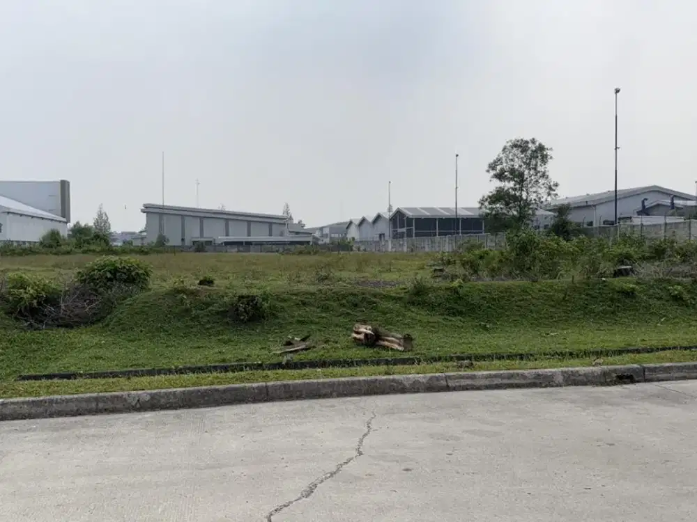 Dijual Kavling Industri Luas 1,1 ha di Kawasan Industri Delta Silicon Lippo Cikarang