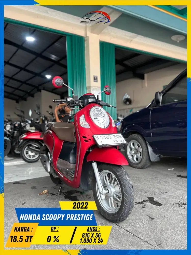 HONDA SCOOPY PRESTIGE 2022 NEGO SAMPE DEAL BOSKUU HIKMAH MOTOR KEPUH