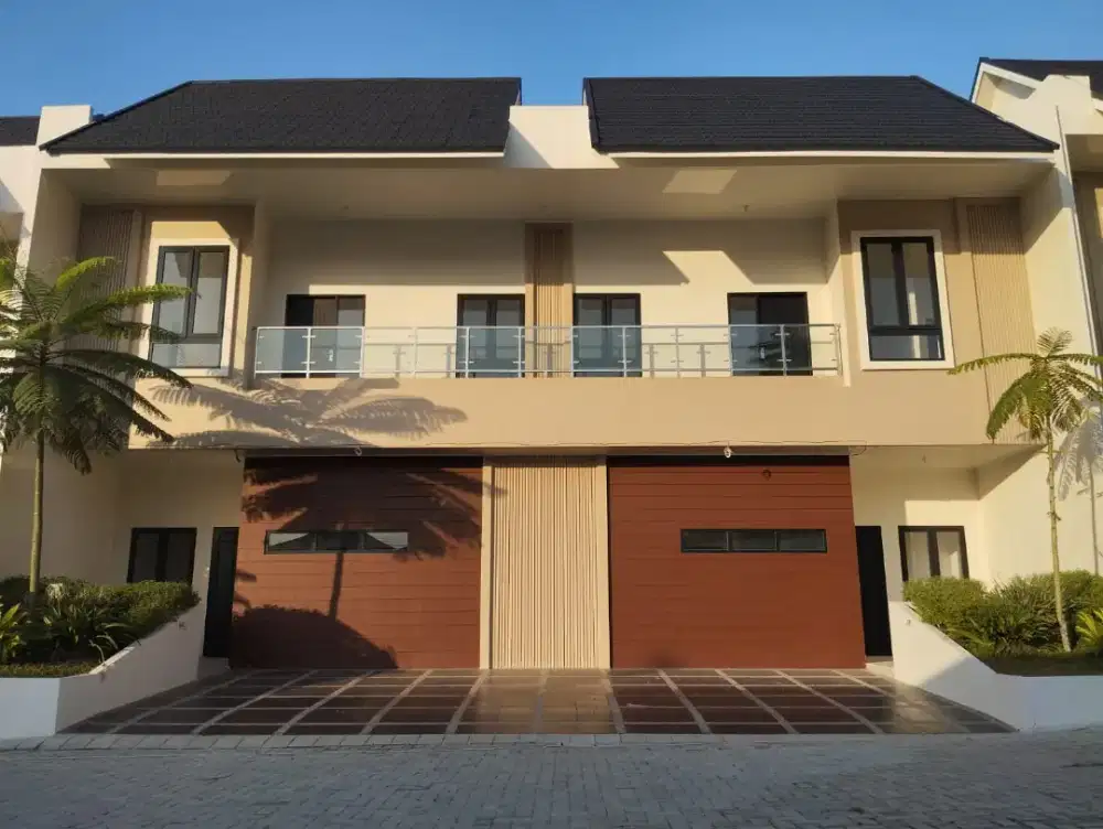 Rumah terjangkau dua lantai