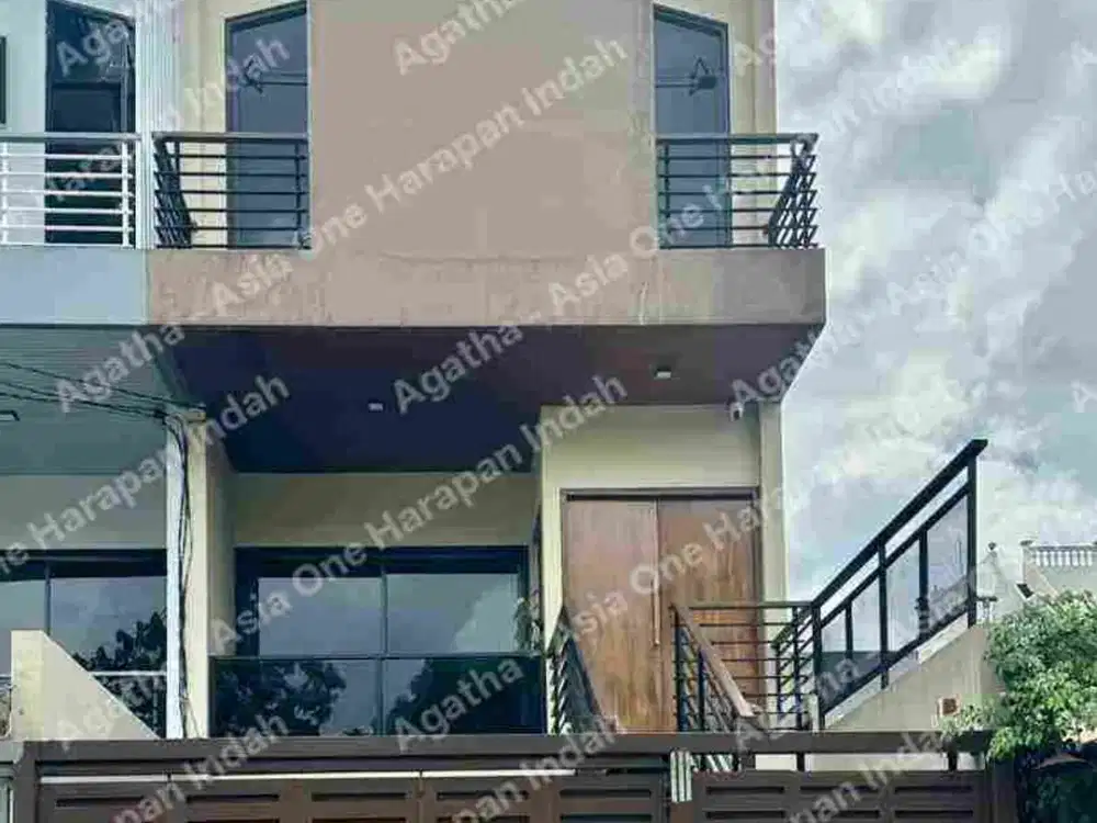 Rumah Pondok Bambu Jakarta Timur bangunan Baru 3lantai 2.6miliar
