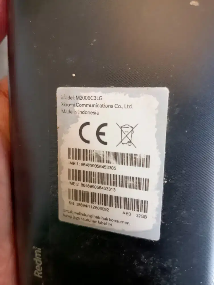 Redmi 9a batangan