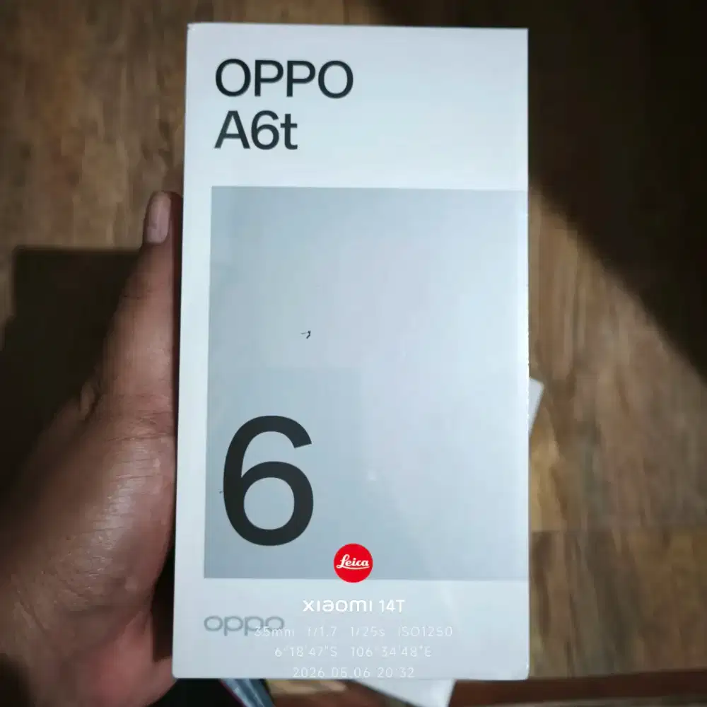 Oppo A06t 6/128 Garansi Resmi