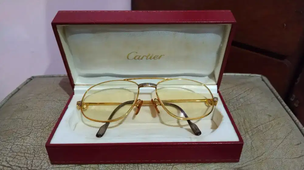 Kacamata Old fashion Cartier 1986