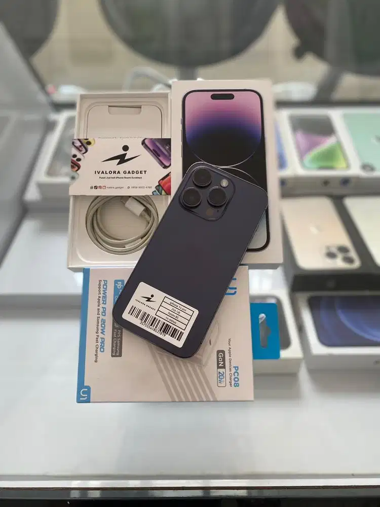 iPhone 14 Pro 256GB Dualsim Beacukai Purple