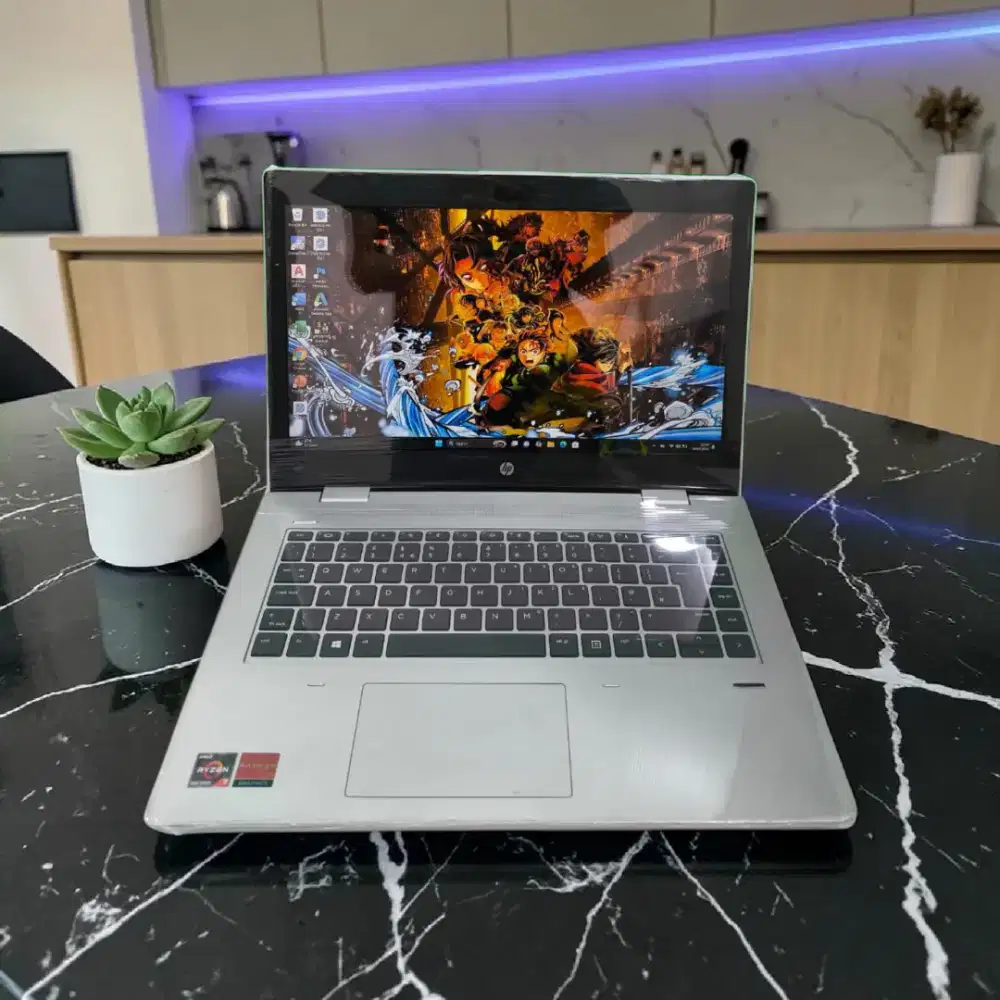 [RYZEN 7] Laptop Slim HP 645 Ryzen 7 Ram 8Gb/Ssd 256Gb Murah Vga!