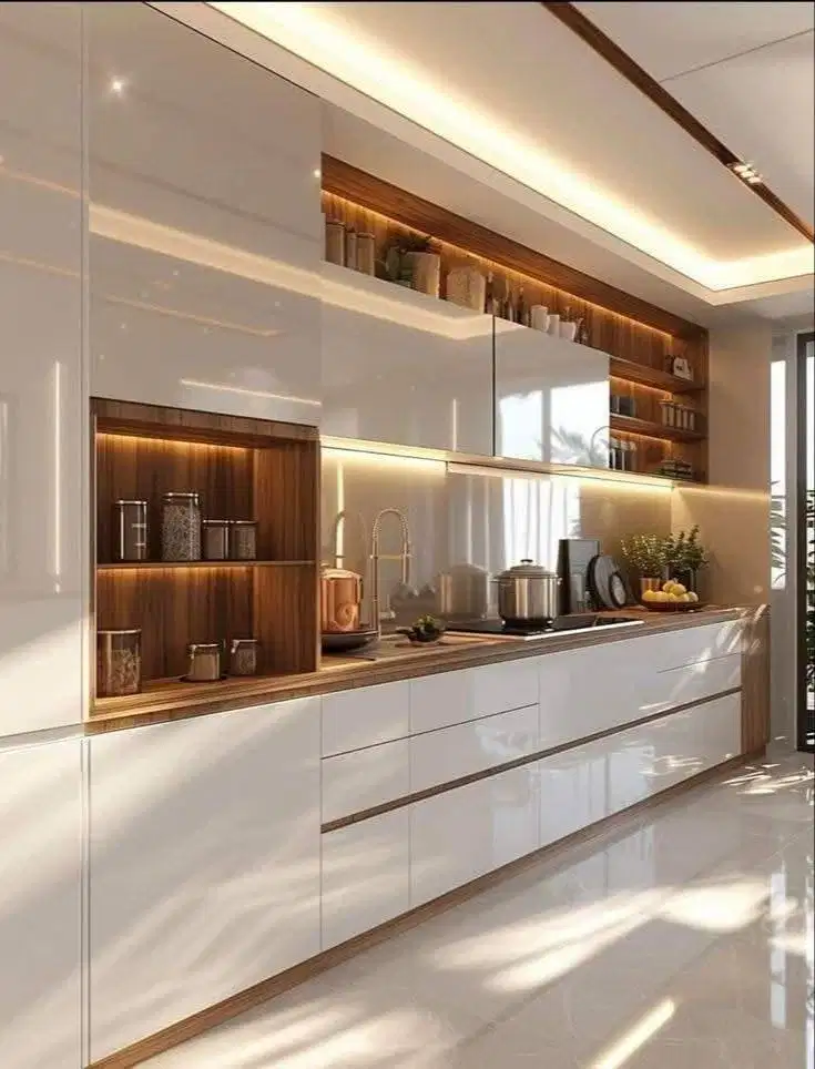 Service Kitchen Set & Interior