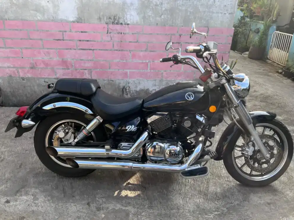 SM Sport V16 250cc Cruiser Tahun 2019 Full Original Mesin Halus