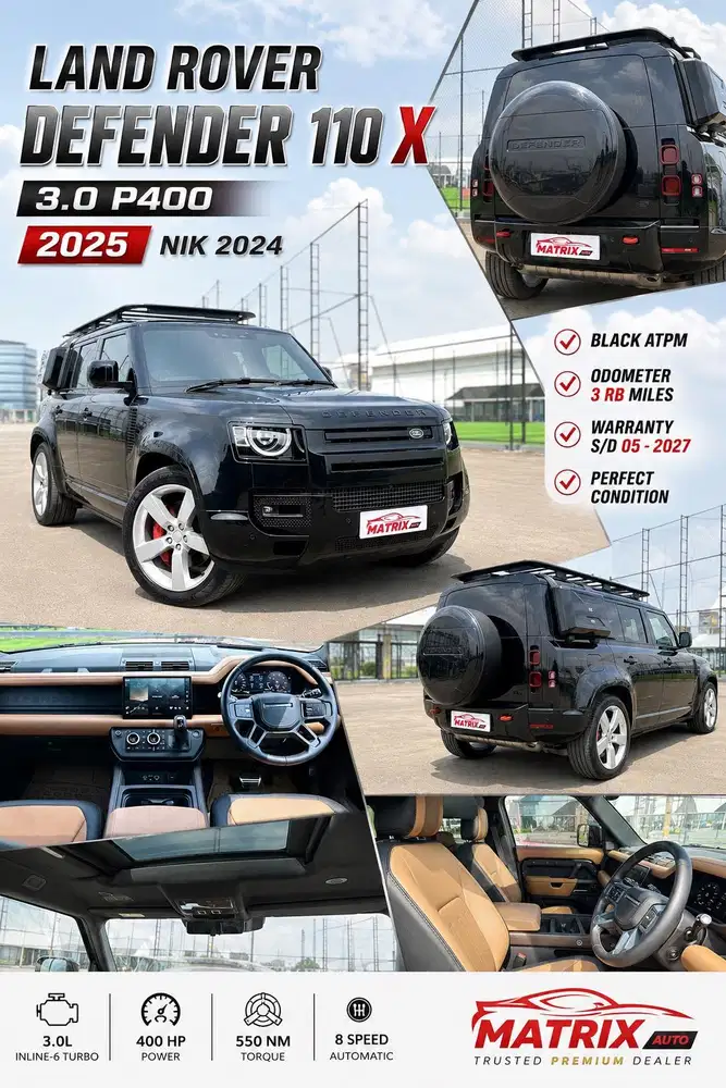 land rover defender 110 X 3.0 P400!2024! defender 110 X3.0 p400! Antik