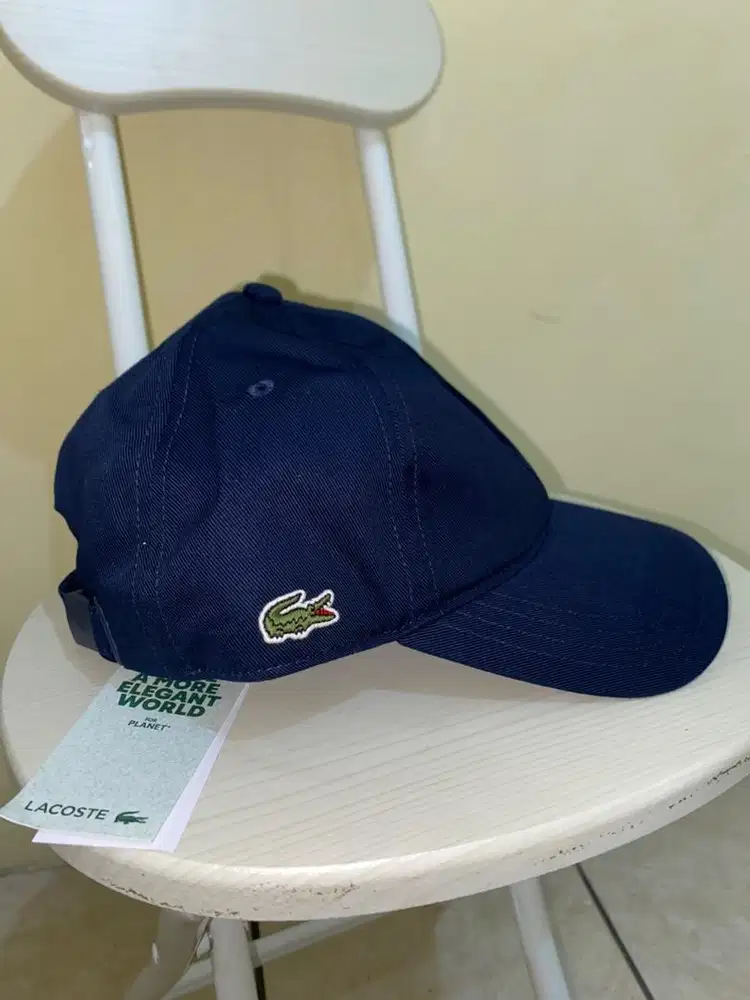 Lacoste Cap Original - Blue (Unisex) | New / Topi Lacoste