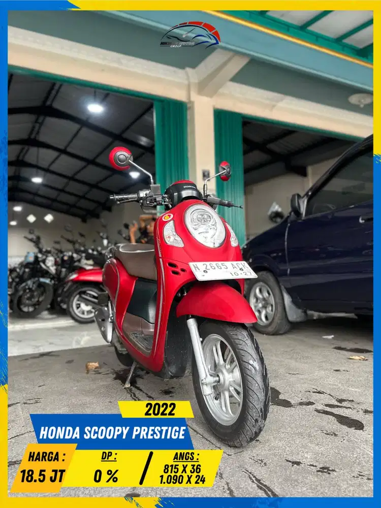HONDA SCOOPY PRESTIGE 2022 NEGO GAS POLL BOSKUU HIKMAH MOTOR KEPUH