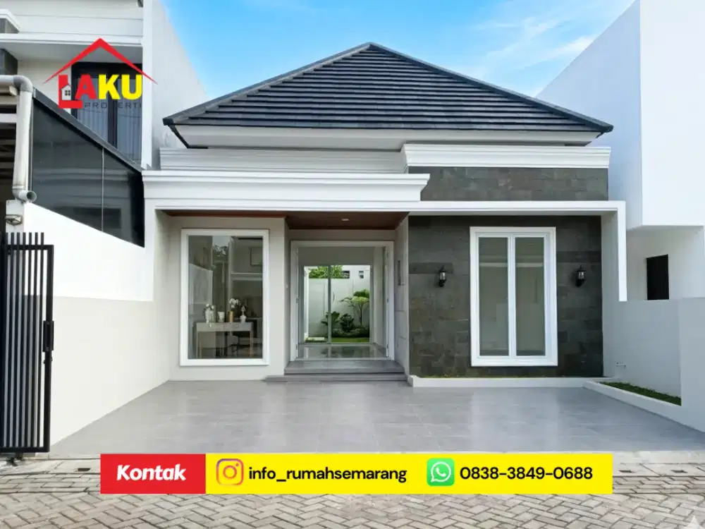 Cuma 650 Juta! Rumah Strategis di Ungaran, Desain Bisa Custom!