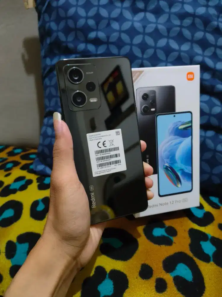 Xiaomi Redmi Note 12 Pro 5g 8/256GB Normal Resmi Indonesia
