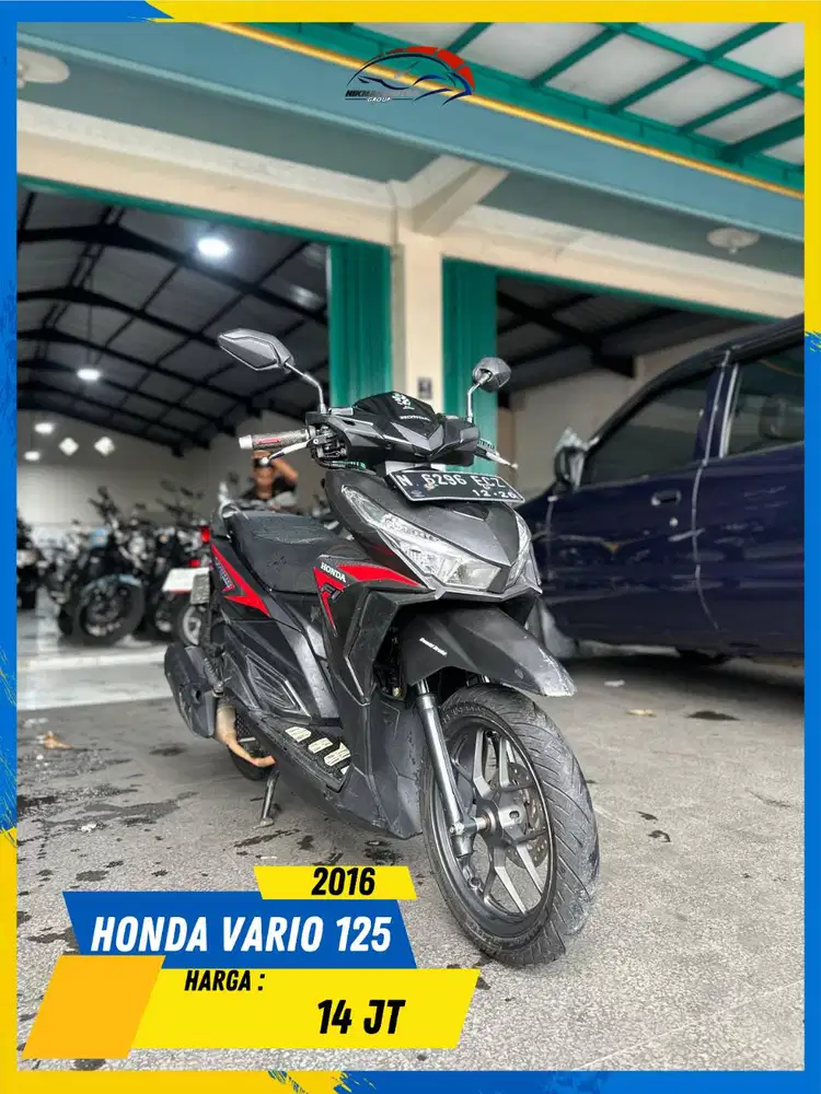 HONDA VARIO 125 2016 MESIN AMAN POL MASZEHH HIKMAH MOTOR KEPUH