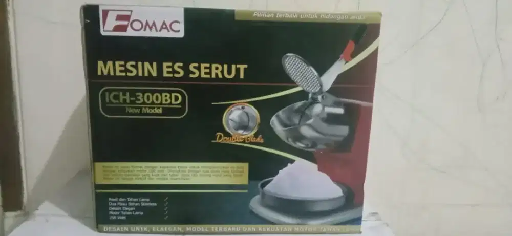 Dijual mesin es serut