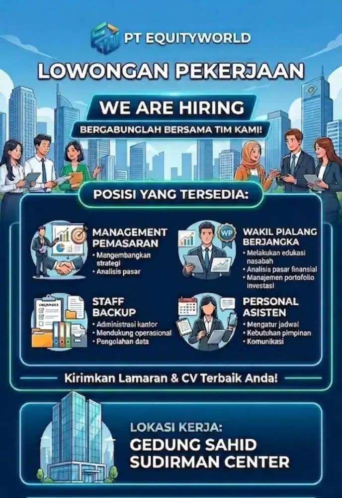 Open rekruitment daerah Jakpus