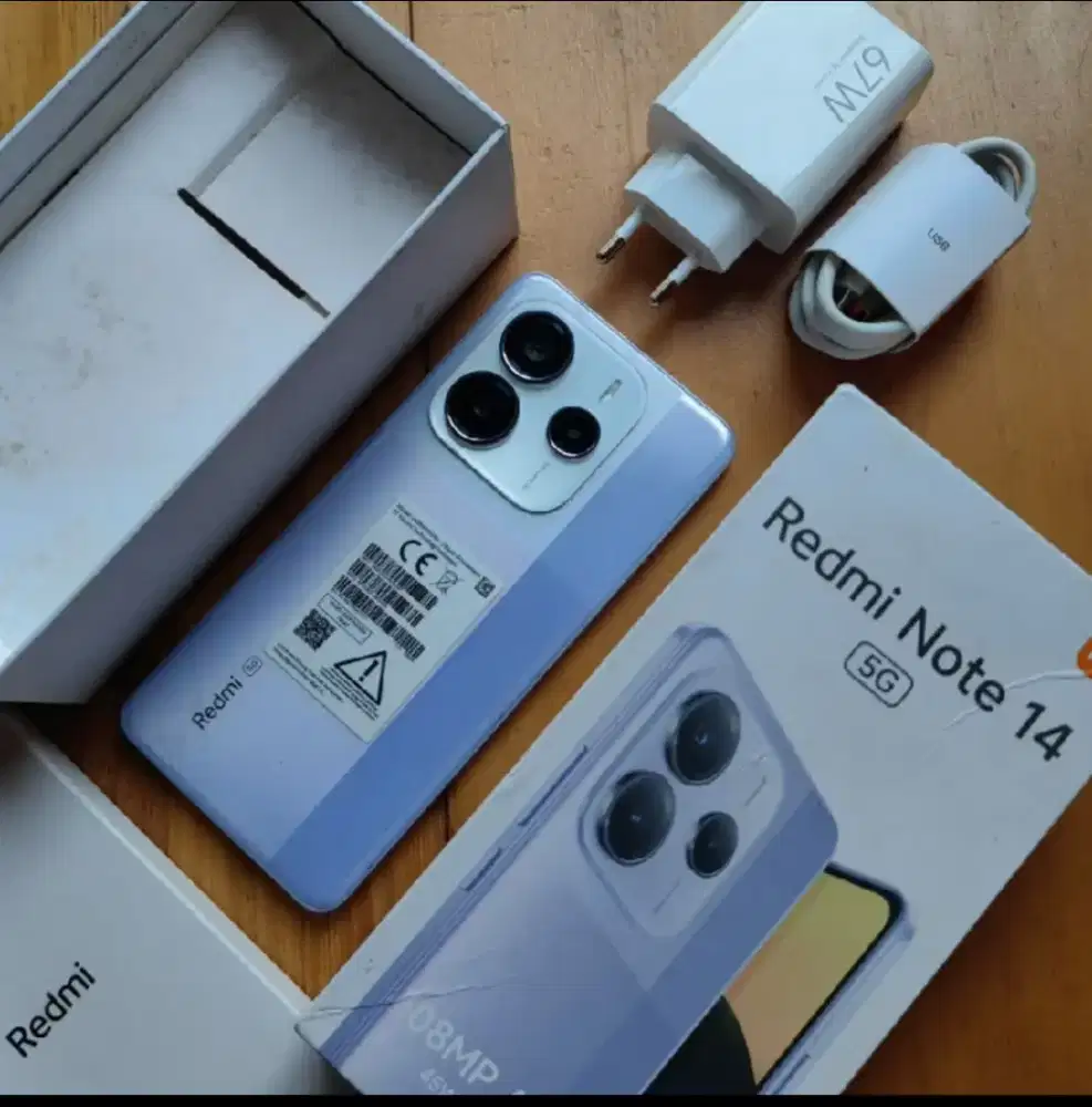 Murah hp Xiaomi Redmi Note 14 5G 8/256 lkpz BS TT