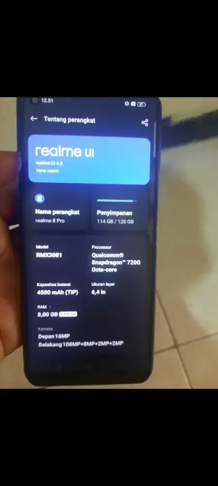 Realme 8 pro 8/128gb