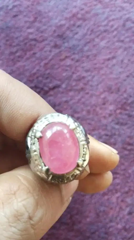 Batu Ruby Berkualitas Lengkap dengan memo