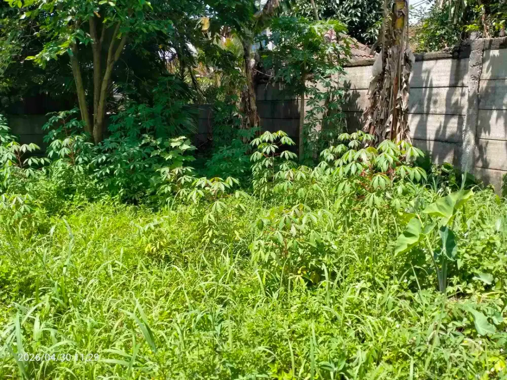 Tanah 368m² di Jatijajar Bentuk L, Lebar 15m Harga 6,25juta