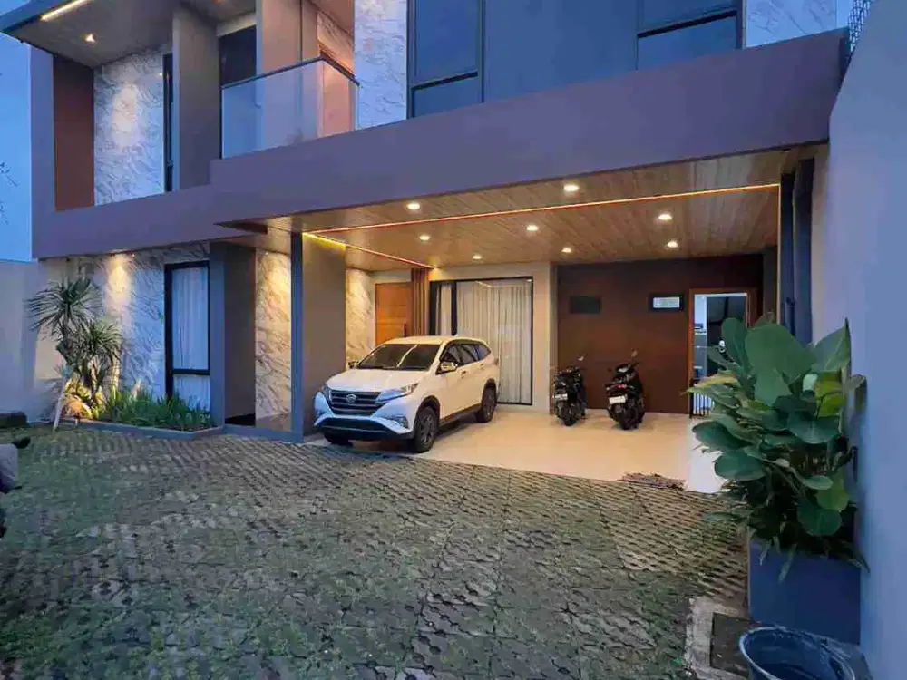Rumah Modern Glass House Di Cirendeu