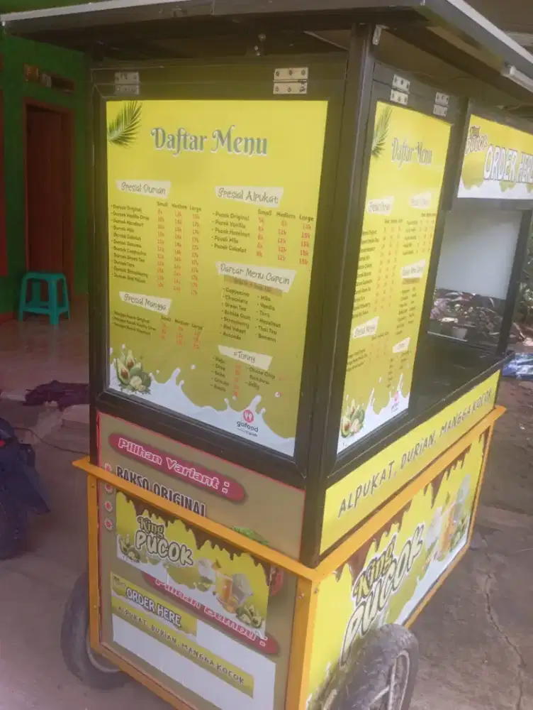 jual gerobak serbaguna