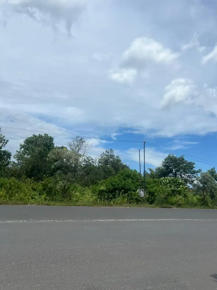 Dijual tanah sebrang cafe mamawi bandara