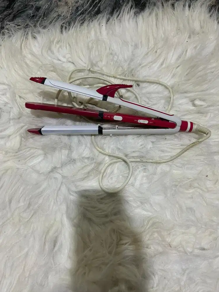 Catok lurus dan curly
