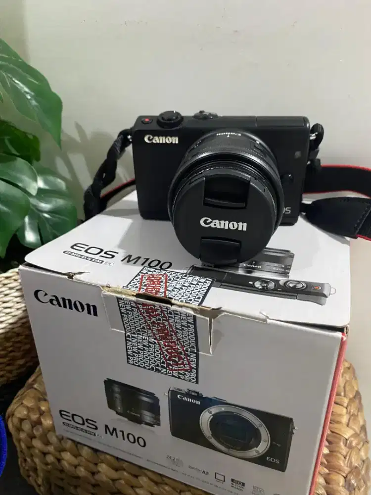 Canon EOS M100 (pemakaian baru 2bln)