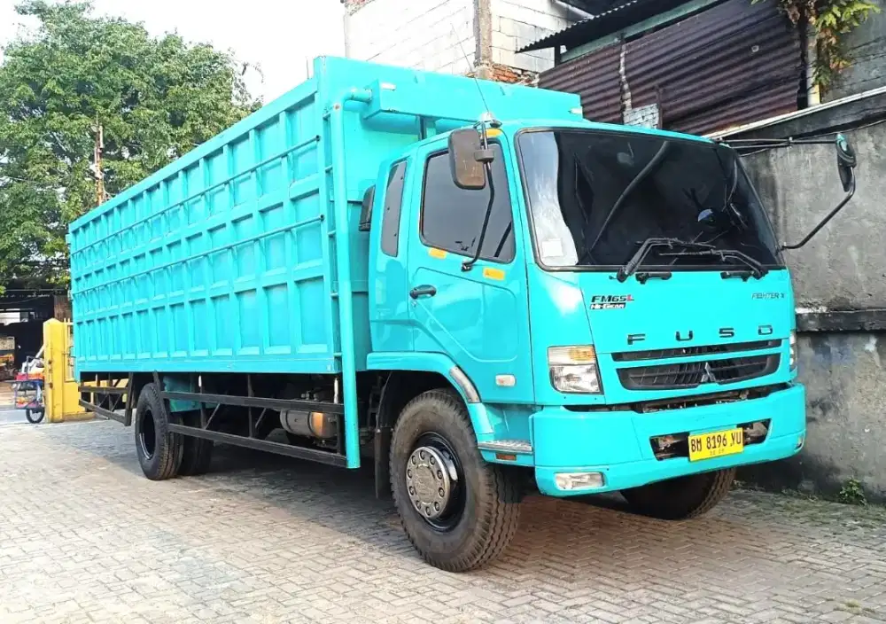 reg 2024 Hi Gear MURAH Mitsubishi fuso engkel FM 65 FL bak besi 2023