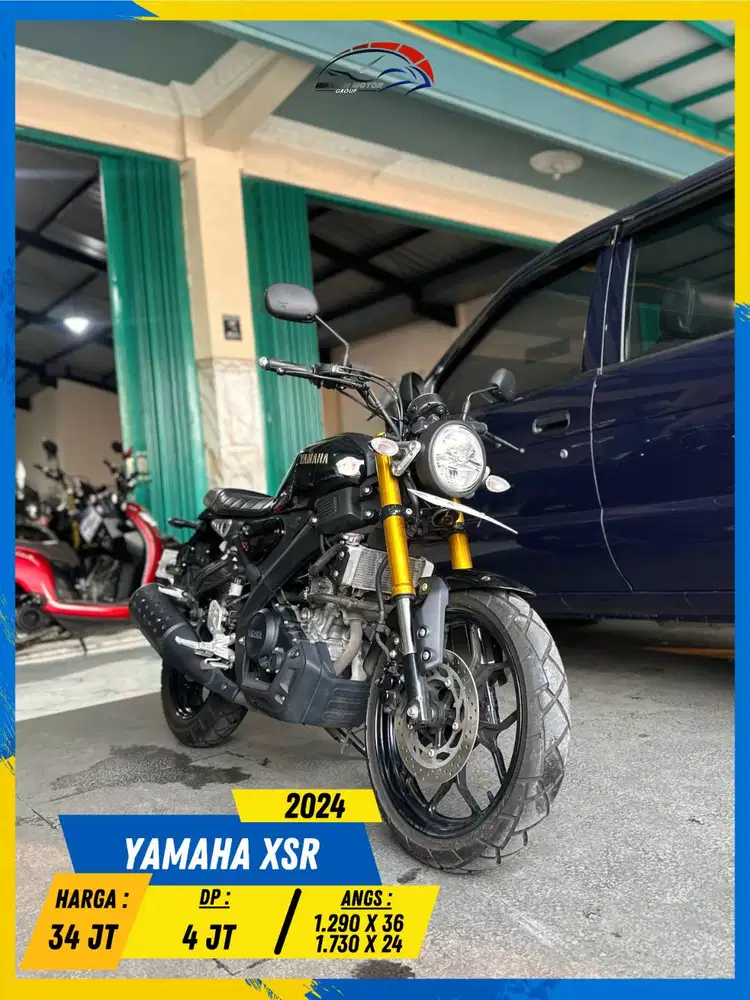 YAMAHA XSR 2024 BEKAS RASA BARU MASZEHH HIKMAH MOTOR KEPUH