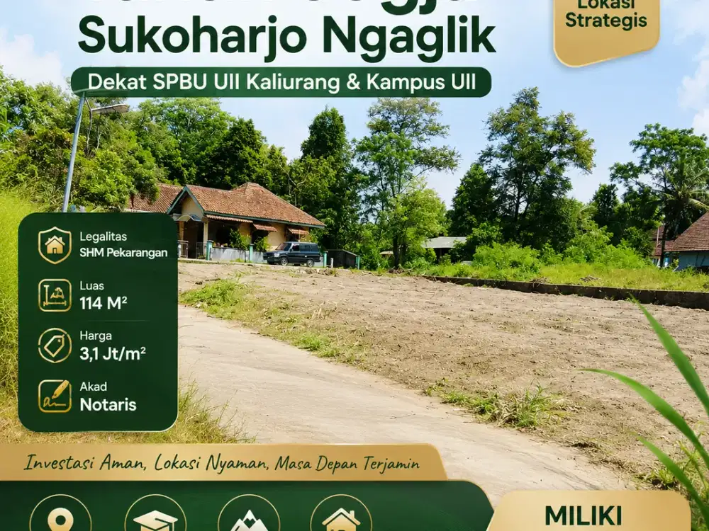 Tanah Sukoharjo Ngaglik km 14