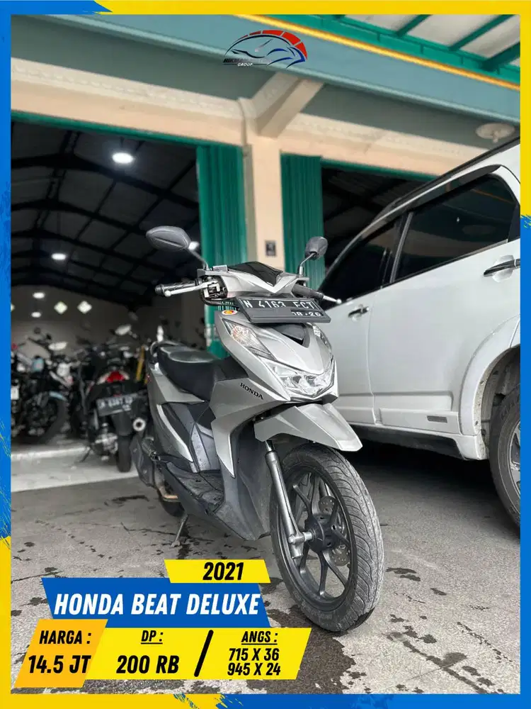HONDA BEAT DELUXE 2021 MANTAP GASS MASZEHH HIKMAH MOTOR KEPUH