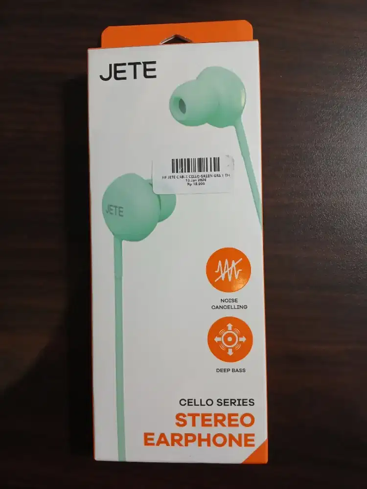 JETE CELLO Headset / Handsfree / Earphone Super Bass