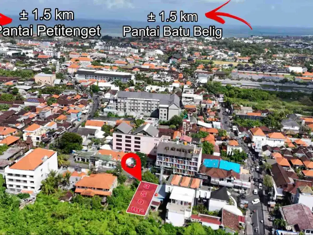 Tanah Plot Kecil Super Komersial Petitenget Seminyak Bali