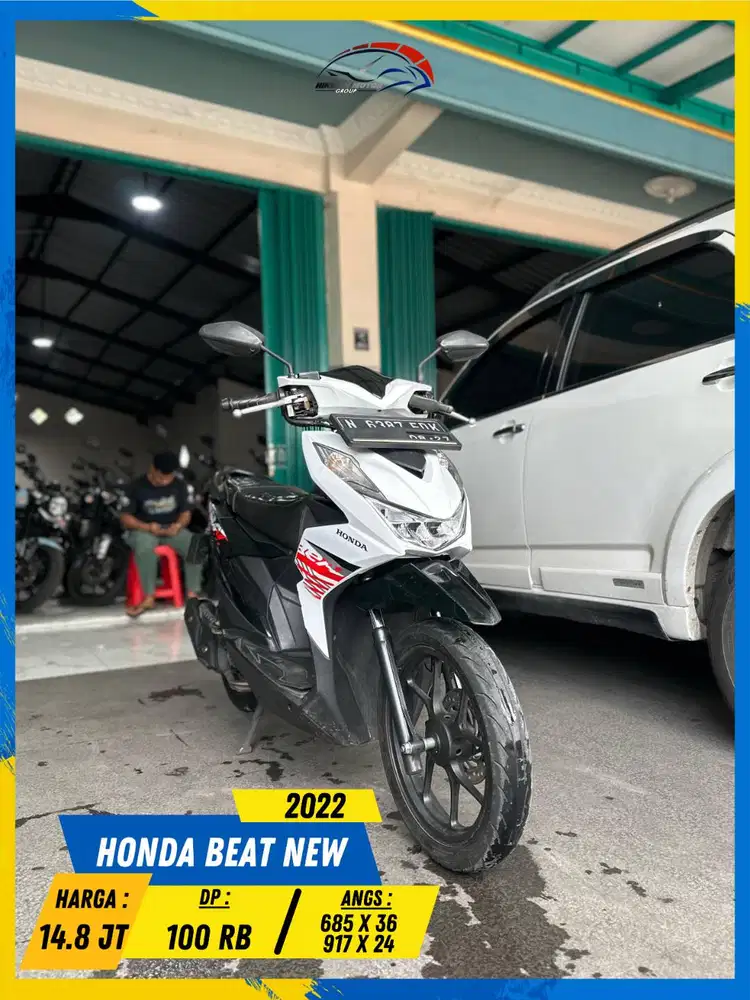 HONDA BEAT NEW 2022 MESIN AMAN POLL MASZEHH HIKMAH MOTOR KEPUH