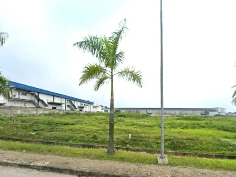 Lahan tanah di Kawasan Industri Modern Cikande luas 9600m 80x120 Serang Banten