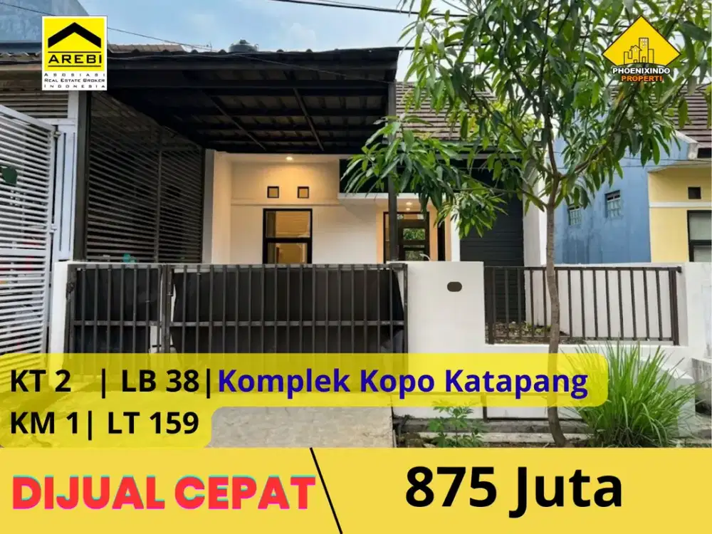 Rumah Murah LT 159 di Kopo Katapang | 2 KT, Halaman Luas | Harga 875 Juta